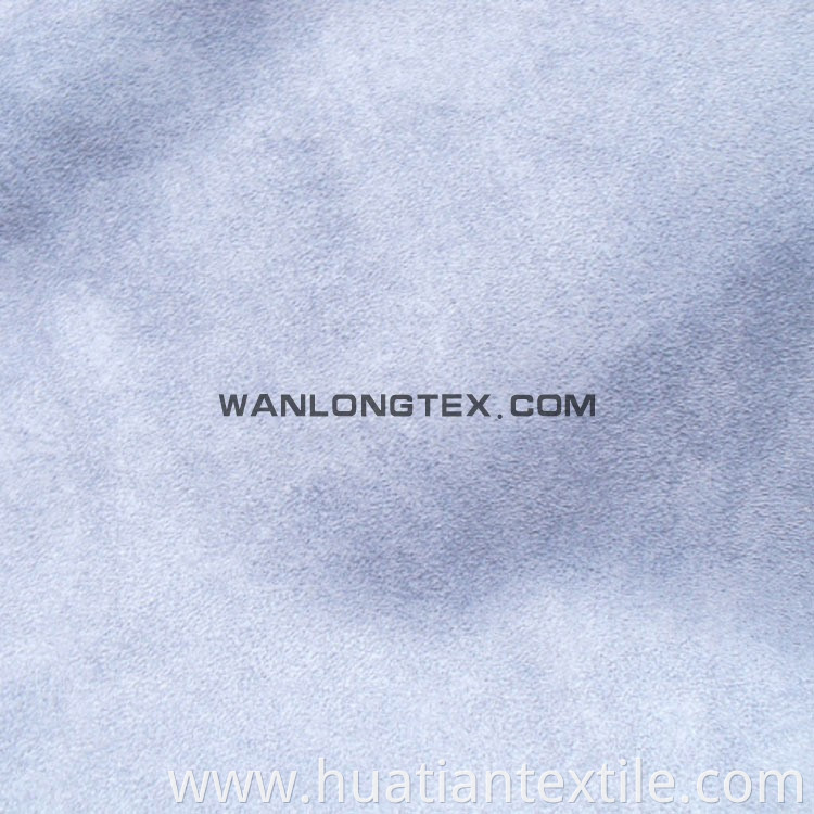 100% polyester faux suede fabric for sofa